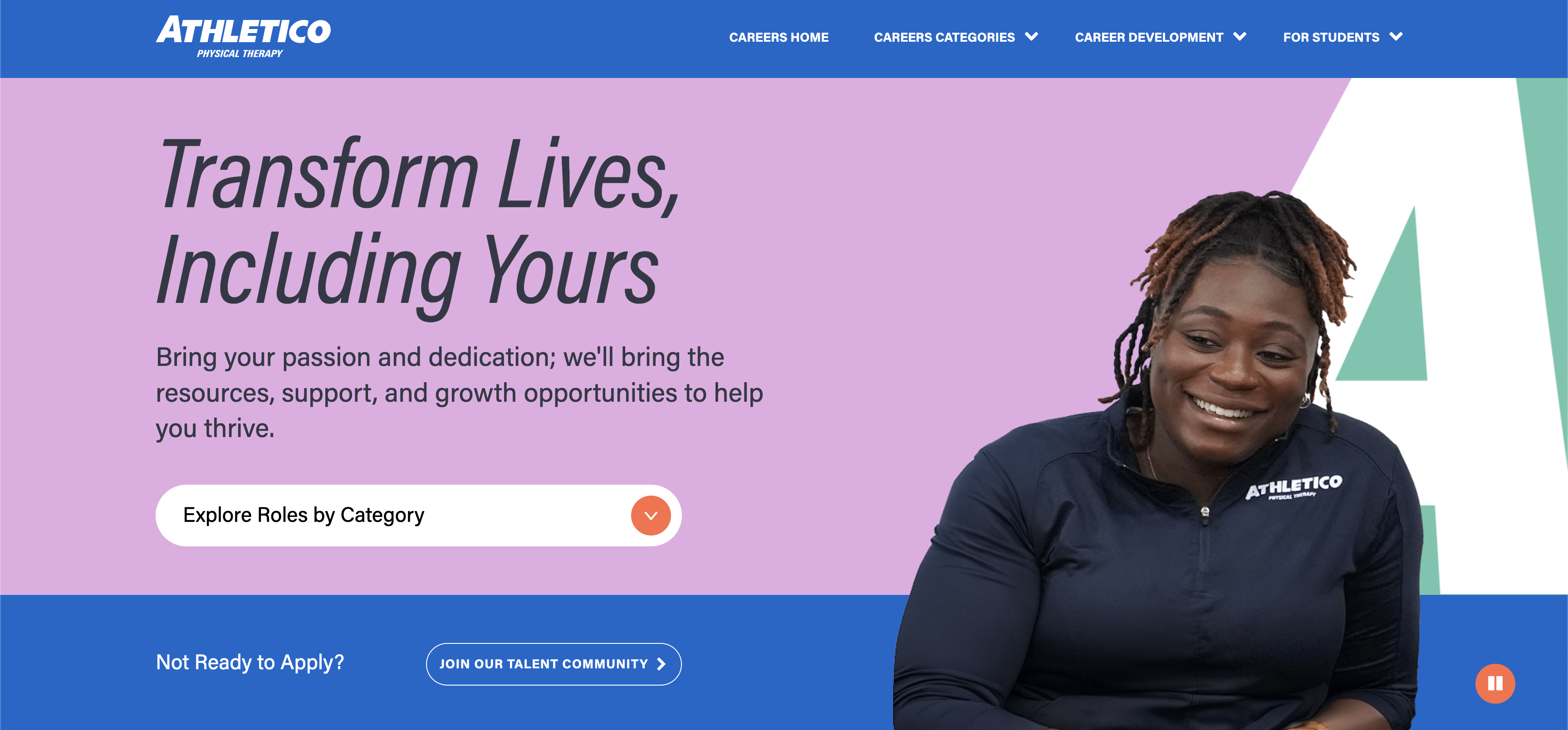 Athletico Careers Page
